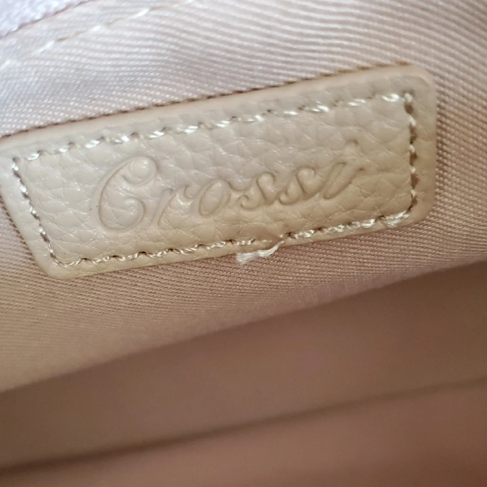 Neutral Beige Bow-Appliqué Top Handle Satchel - Picture 2 of 12